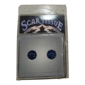 XScartissue Glass Earrings Plugs Men or Women's Size (00G)